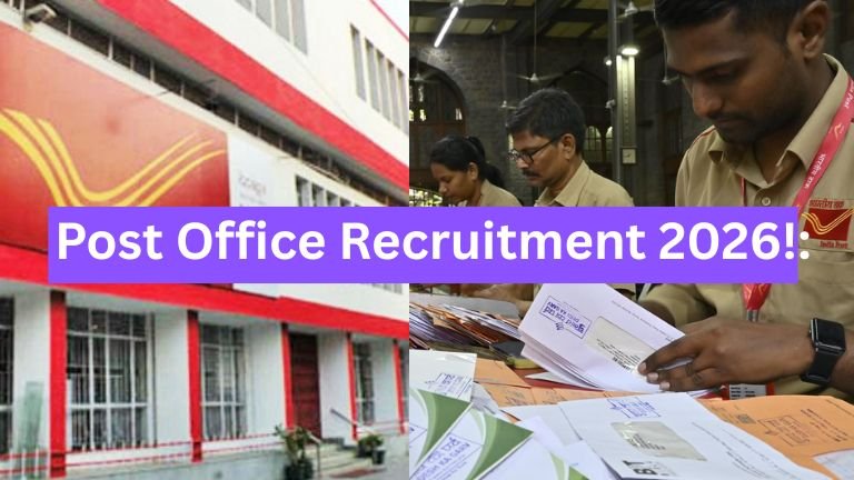 Post Office Recruitment 2026!